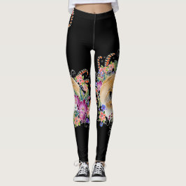 GARDEN DANCE CHOW - Art is BOOT HIGH leggings