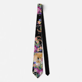GARDEN DANCE Chow - Designer necktie av Sandra Slips