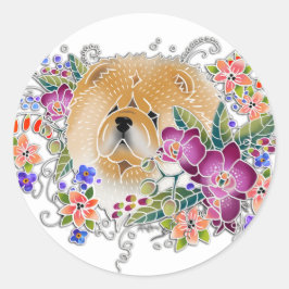 GARDEN DANCE CHOW - klistermärken