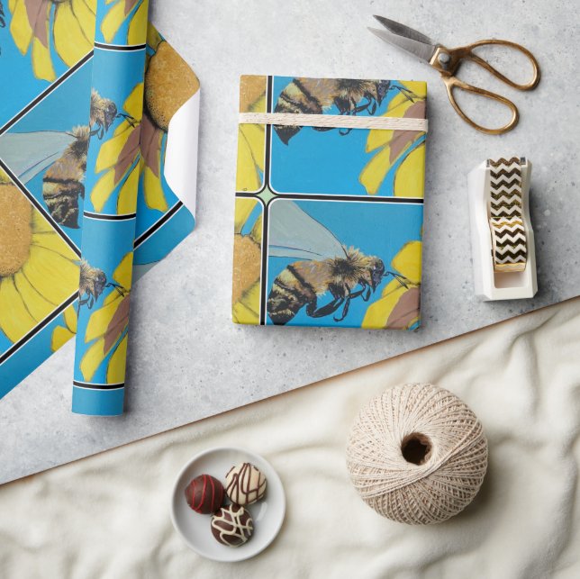 Garden Dance målar på Presentpapper (Hantverk)