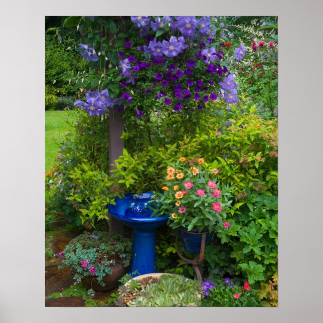 Garden-design i Garden Sammamish, 2 Poster (Framsidan)
