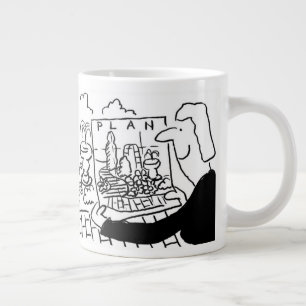 Garden Designer eller Ligcape Gardener Jumbo Mugg