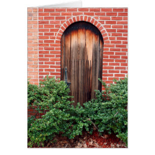 Garden Door Hälsningskort