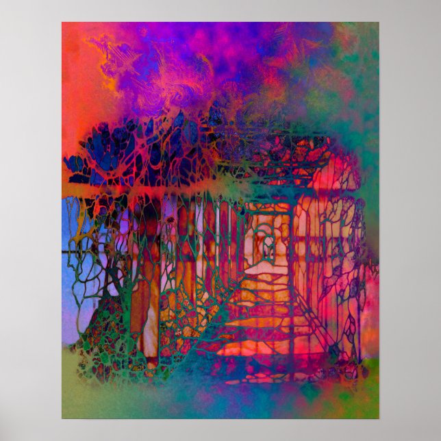 Garden Dream Fantasy Poster (Framsidan)