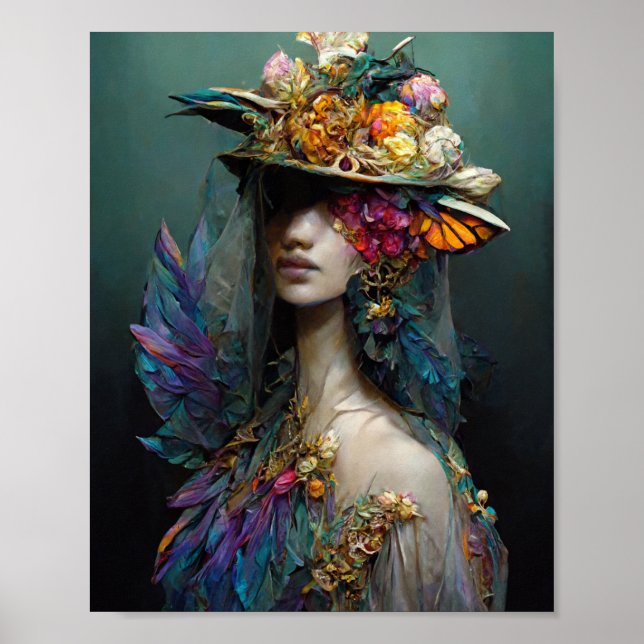 Garden Elf 2 Fantasy Art Poster (Framsidan)