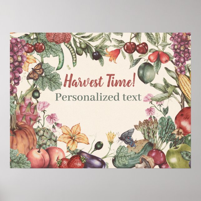 Garden Event Poster (Framsidan)