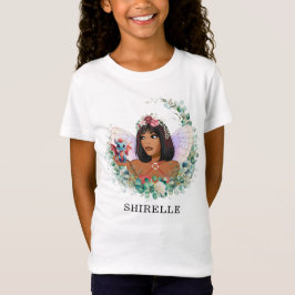Garden Fairy and Baby Dragon Personlig T-Shirt