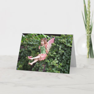 Garden Fairy Birthday Card Kort