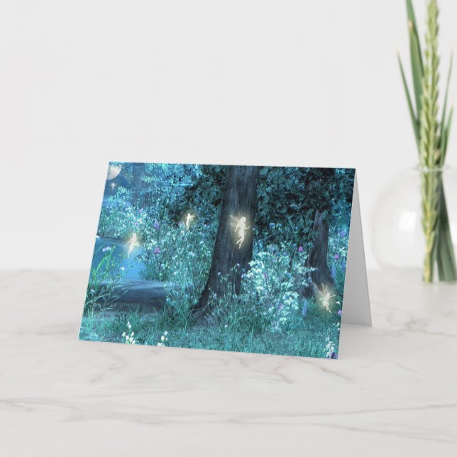 Garden Fairy Card Kort (Framsida)