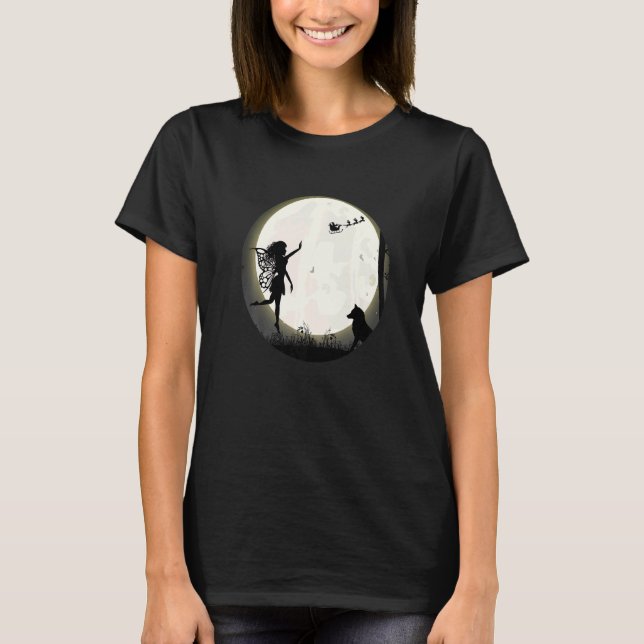 Garden Fairy for jul T Shirt (Framsida)