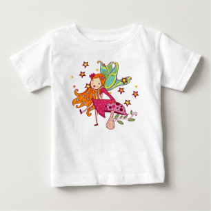 Garden Fairy on Mushroom T Shirt