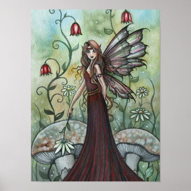 Garden Fairy Poster Print by Molly Harrison (Framsidan)