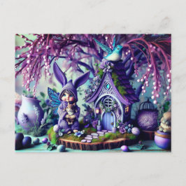 Garden Fairy vycard Vykort