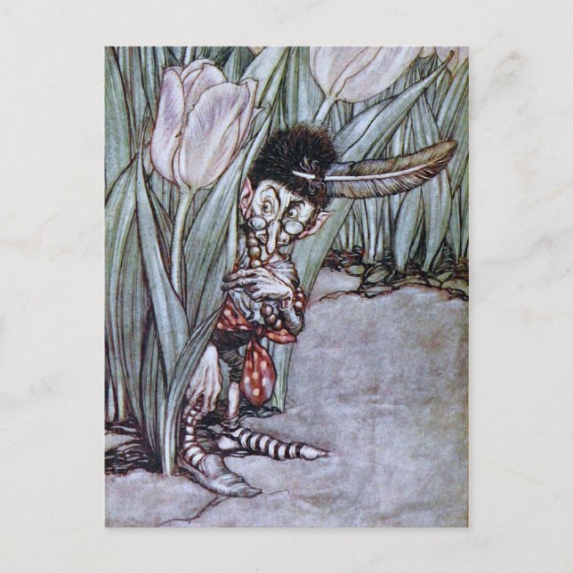 Garden Fairy Vykort (Framsida)