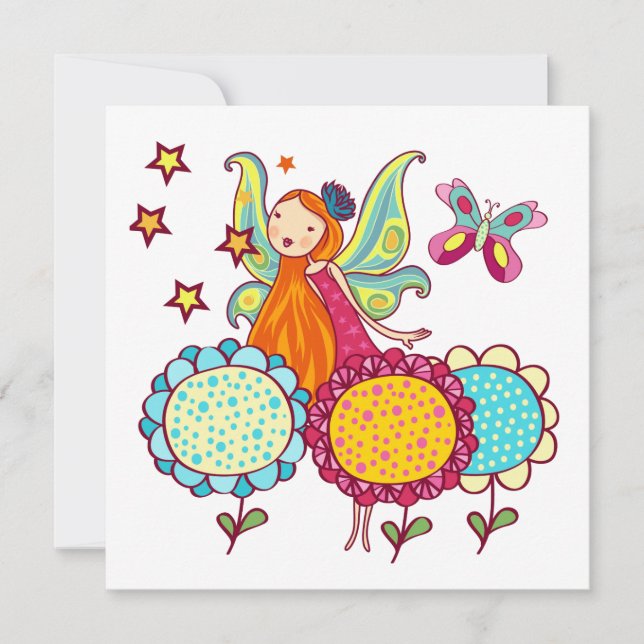 Garden Fairy with Flowers (Framsida)