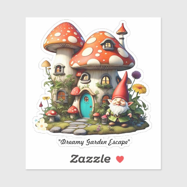 ’Garden Fantasy Realm’ Klistermärken (Ark)