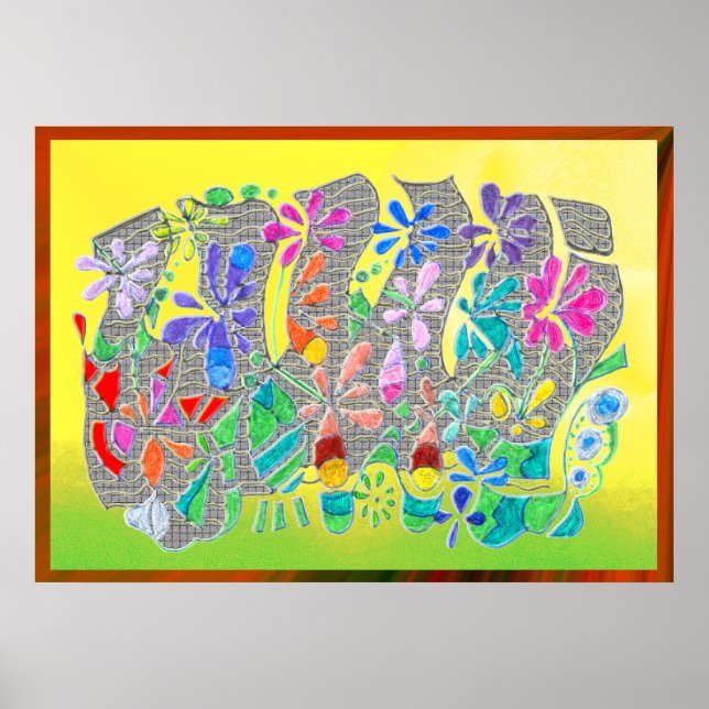 Garden Fence (v1) Poster (Framsidan)