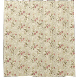 Garden Floral Delight in soft magenta and white