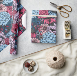 Garden florals presentpapper