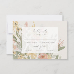 Garden Flourish OSA med Menu Kort
