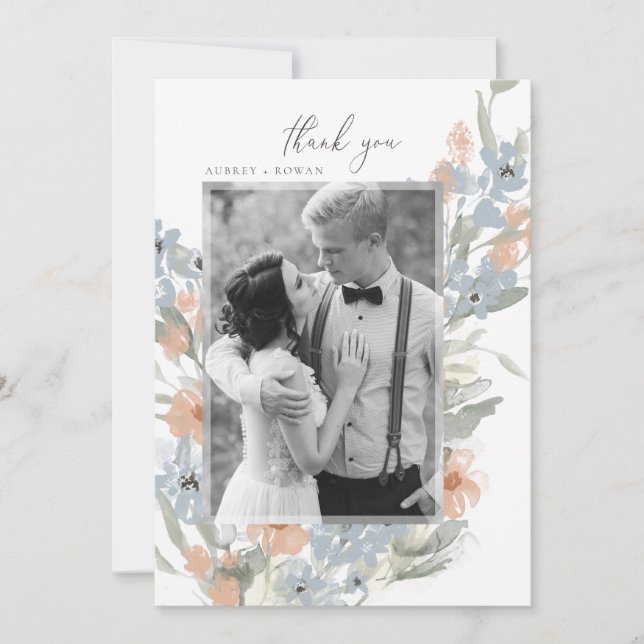 Garden Flourish Tack Kort (Framsida)