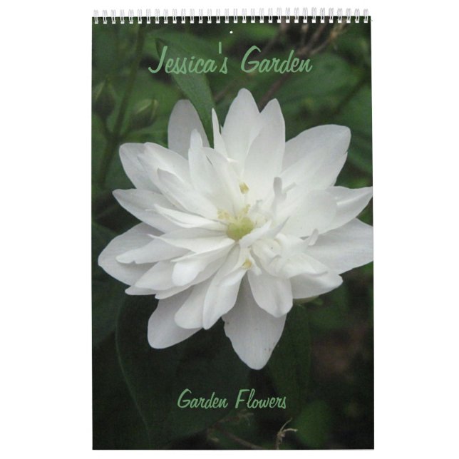 Garden Flower Calendar Kalender (Omslag)