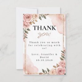 Garden Flowers Baby Shower Flat Tack-kort Tack Kort