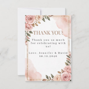 Garden Flowers Baby Shower Flat Tack-kort Tack Kort