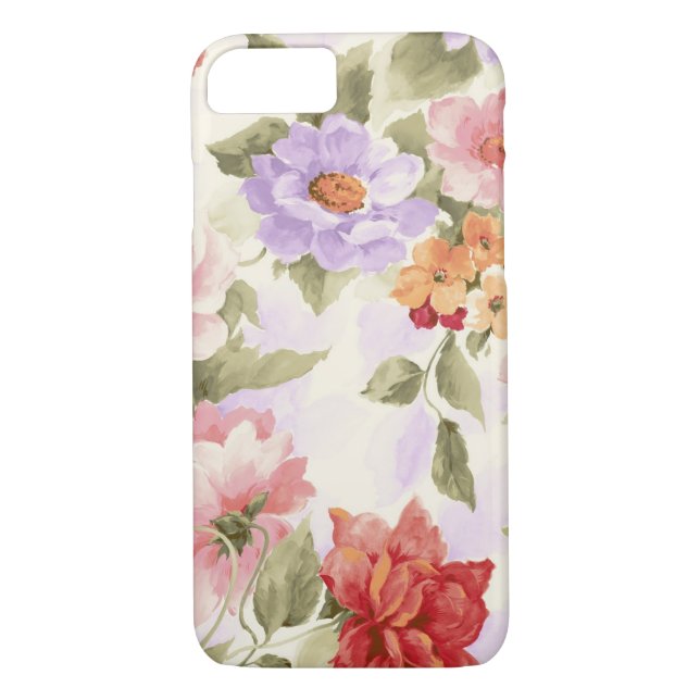 Garden Flowers Case-Mate iPhone Skal (Baksida)
