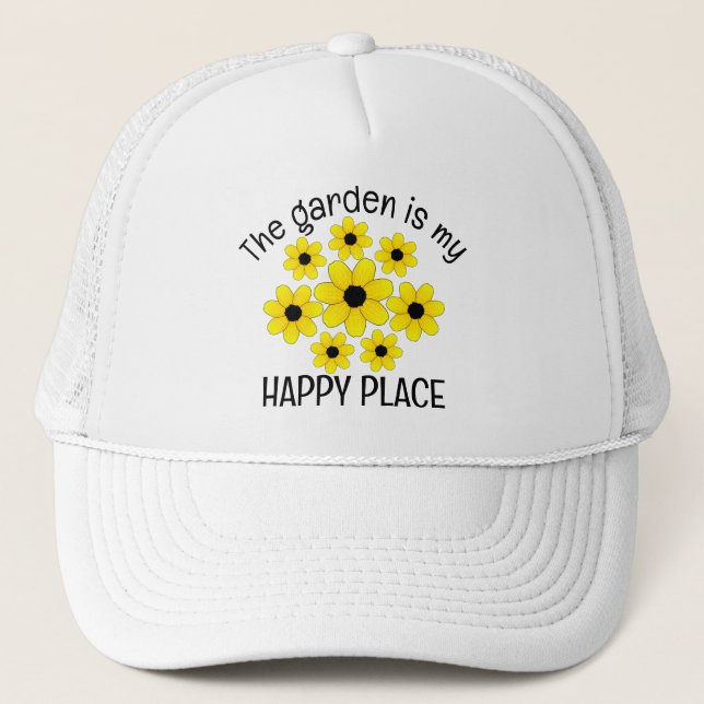 Garden Flowers design Hat Keps (Framsida)