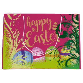 Garden Flowers Påskäggs Large Gift Bag