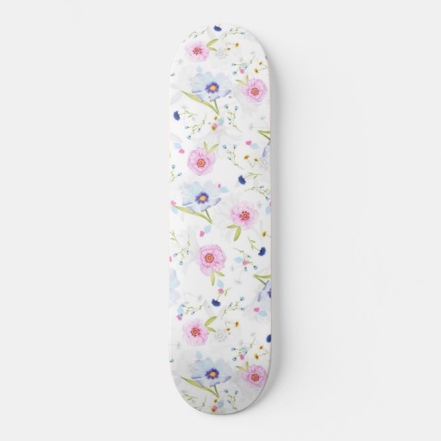 Garden Flowers Skateboard (Framsida)