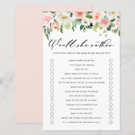 Garden Flowers skulle hellre vara babyskor