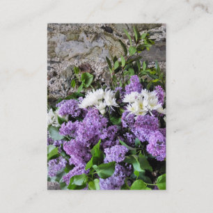 GARDEN FLOWERS VISITKORT