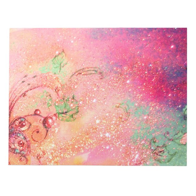 GARDEN FÖR BORTTAPPADEN SHADOWS MAGIC BUTTERFLY Pl Anteckningsblock (Framsida)