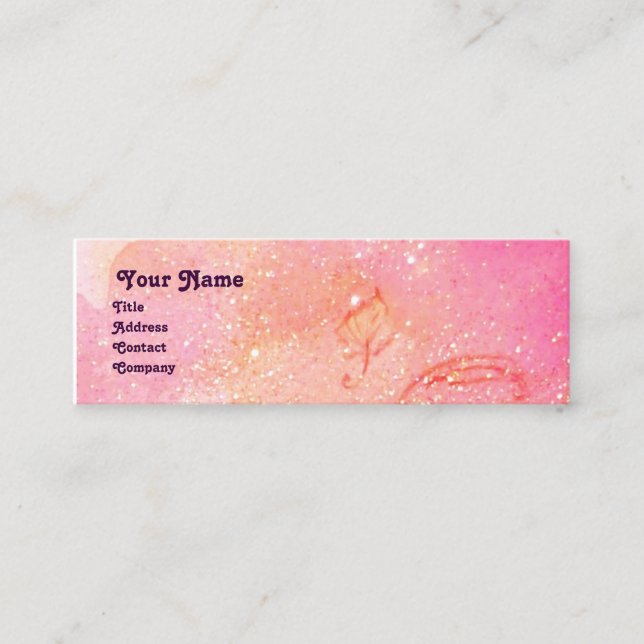 GARDEN FÖR BORTTAPPADEN SHADOWS MAGIC BUTTERFLY Pl Mini Visitkort (Framsida)