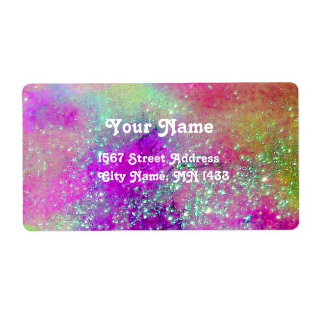 GARDEN FÖR BORTTAPPADEN SHADOWS, Rosa Teal Blue Li Fraktsedel (Framsidan)