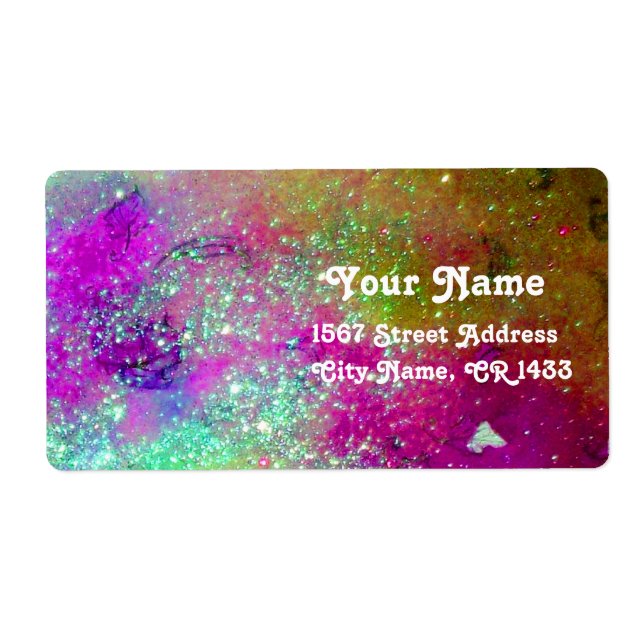 GARDEN FÖR BORTTAPPADEN SHADOWS, Rosa Teal Blue Li Fraktsedel (Framsidan)