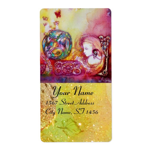 GARDEN FÖR BORTTAPPADEN SKADOWS/FAIRY AND BUTTERFL FRAKTSEDEL (Framsidan)