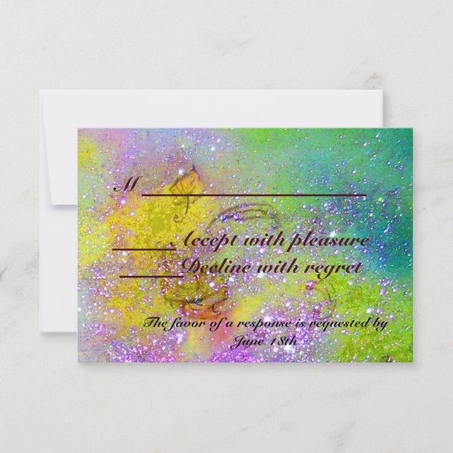 GARDEN FÖR BORTTAPPADEN SKADOWS/MAGIC BUTTERFLY OS OSA KORT (Framsida)