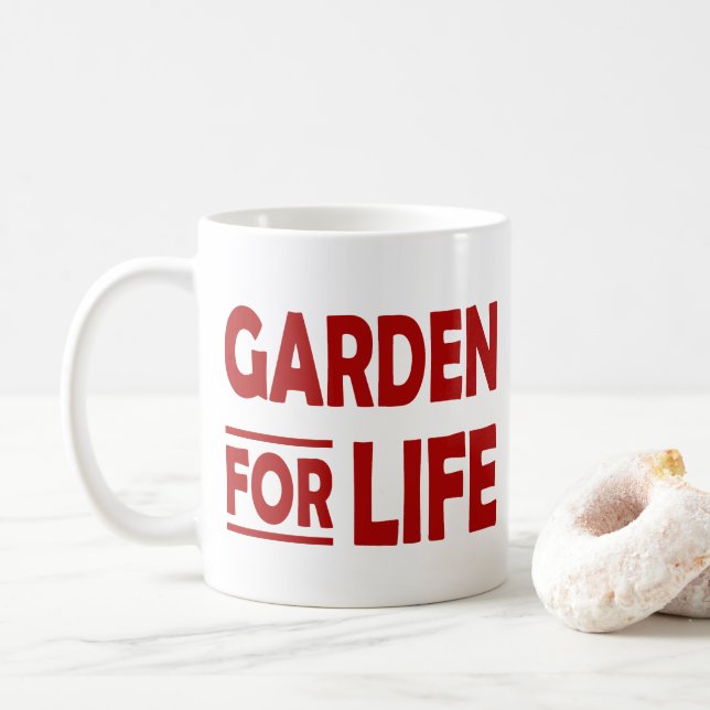 Garden For Life Kaffemugg (Med munk)