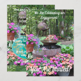 GARDEN-FÖRLOVNINGSFEST INBJUDNINGAR