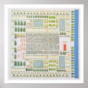 Garden från en högt uppsatt egyptisk diplomat, frå poster