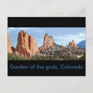 Garden från gudarna, gudarnas Garden, Co... Vykort