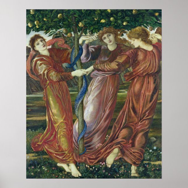 Garden från Hesperides, 1869-73 Poster (Framsidan)