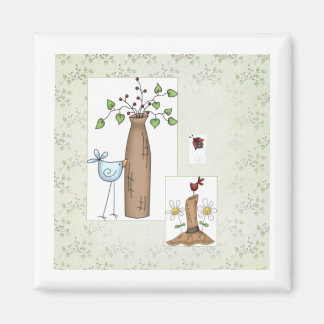 Garden från Kärlek Magnet