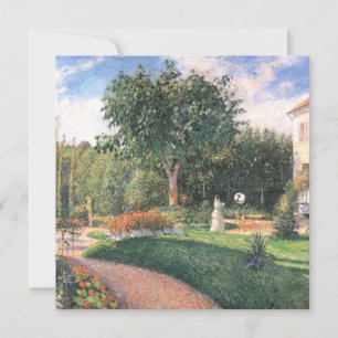 Garden från Les Mathurins Camille Pissarro