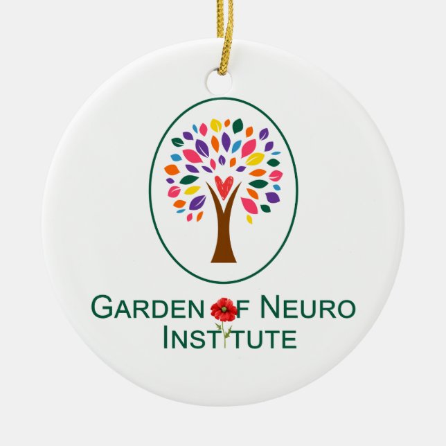 Garden från Neuro Institute Hanging Ornament (Framsidan)
