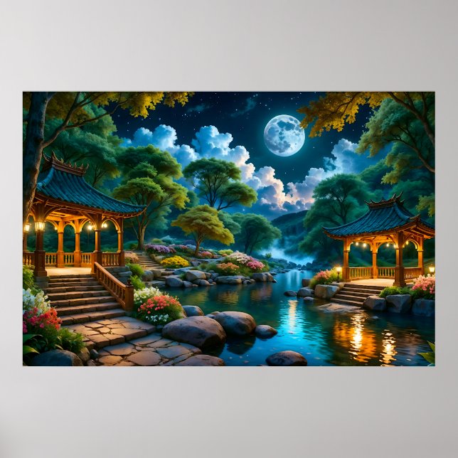 Garden från Quiet Nght Poster (Framsidan)