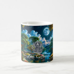 Garden från Quiet Night Mugg (1) (Buddha-versionen
